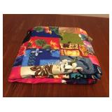 Mms053 Large Hawaiian Patchwork Quilt Blanket 