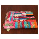 Mms057 Large Hawaiian Patchwork Quilt Blanket 