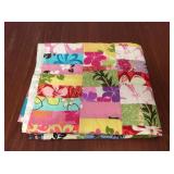 Mms058 Large Hawaiian Patchwork Quilt Blanket 