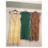 Mms076 Three New Designer Dresses Size 14 & 16 