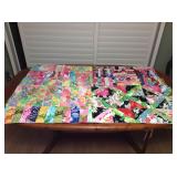 Mms096 Eight Hawaiian Patchwork Quilt Pillowcases 