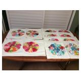 Mms098 Eight Hawaiian Patchwork Quilt Pillowcases 