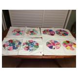 Mms099 Eight Hawaiian Patchwork Quilt Pillowcases 