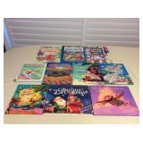 Mms109 Nine Hawaiian Children’s Hardcover Books & Japanese Picture Dictionary 