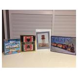 Mms140 Three Jigsaw Puzzles & A Build Your Own Train Kit