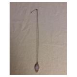 Mms154 Geode Pendant Necklace 