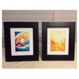Mms158 Two Framed Art Prints