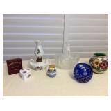 Mms162 Wedgwood Lighter, Porcelain Oil Lamp & Trinket Dish & More! 