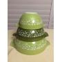 Mms001 Pyrex Crazy Daisy Spring Blossom Mixing Bowls