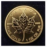 MSS004 - CANADIAN 50 DOLLAR GOLD COIN