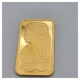 MSS007 - 1 TROY OZ PAMP SUISSE GOLD BAR 4