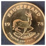 MSS012-1978 South African Gold Krugerrand