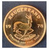 MSS027-1978 South African Gold Krugerrand