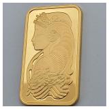 MSS037 - 1 TROY OZ PAMP SUISSE GOLD BAR