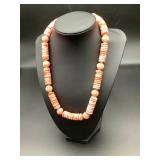 MSS203 - Myrna Lee Jewelry - 19" Coral Necklace
