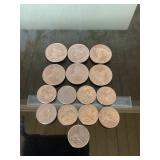 MSS304 - Collectible Bicentennial Quarters & Half Dollar Coins