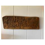 KKE007 Wood Carved Wall Hanging