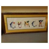 KKE025 - ALOHA FRAMED ART