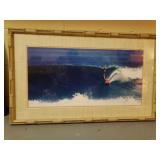 KKE028 - FRAMED SURF PHOTO 