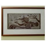 KKE040 - DIETRICH VAREZ FRAMED FINE ART-PU