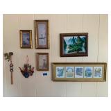 KKE045-Super Grouping of Oriental Wall Hangings