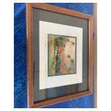 KKE058-Signed Framed Print “Hanalei Hideaway” By Susie Y. Anderson