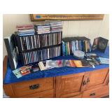 KKE078-Large Assortment Of DVD’s And CD’s