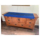KKE081-Wood Laminate Buffet Table