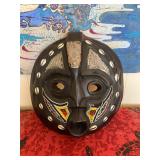 KKE128 African Ghana? Carved Wooden Mask