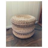 KKE145 Three Woven Cushions/Ottoman