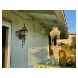 KKE176 Seashell Hanging Planter, Wind Chime, Sun Catcher & Welcome Sign