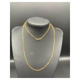 KKE217-28” 14k Gold Chain