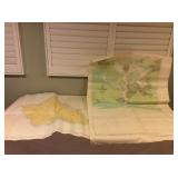 MCS062 Two Large Vintage Oahu Maps