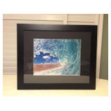 MCS082 Framed Art Photography Wave Picture 