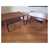 MMM008 - Pair of WOODEN NIGHTSTANDS