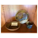 MMM049 Charles Higa Ceramic Art Pottery & Planter