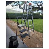 MMM040 - TWO LADDERS AND A STOOL 