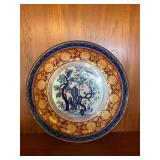 MMM077 Large Japanese Porcelain Imari Plate