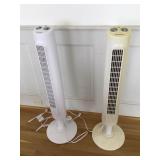 WRS026 Two Honeywell Floor Fans