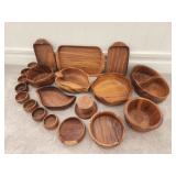 WRS030 - WOODEN BOWLS