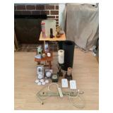 WRS067 Small Wooden Folding Tables & Other Household Goods