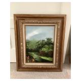 WRS073 Original Framed Scenic Painting
