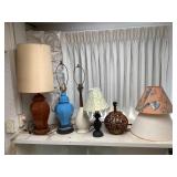 WRS075 Five Table Lamps