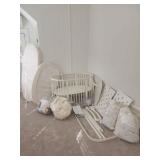 WRS076 - STOKKE CRIB WHITE 