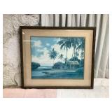 WRS141 Framed Gary Reed Scenic Picture