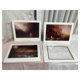WRS143 Three Spiritual Prints By Thomas Cole