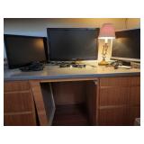 BPB031 - THREE COMPUTER MONITORS