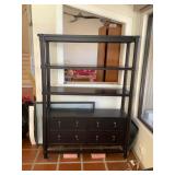 BPB037 Black Wooden Shelf