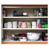 BPB057 - CERAMIC AND GLASS BOWLS, MUGS AND MORE