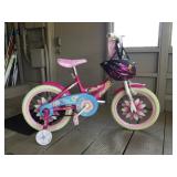 BPB064 Huffy Girls Bike With Helmet